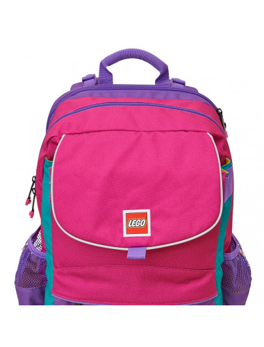  LEGO Bags - Hansen 系列/粉紅拼紫色書包